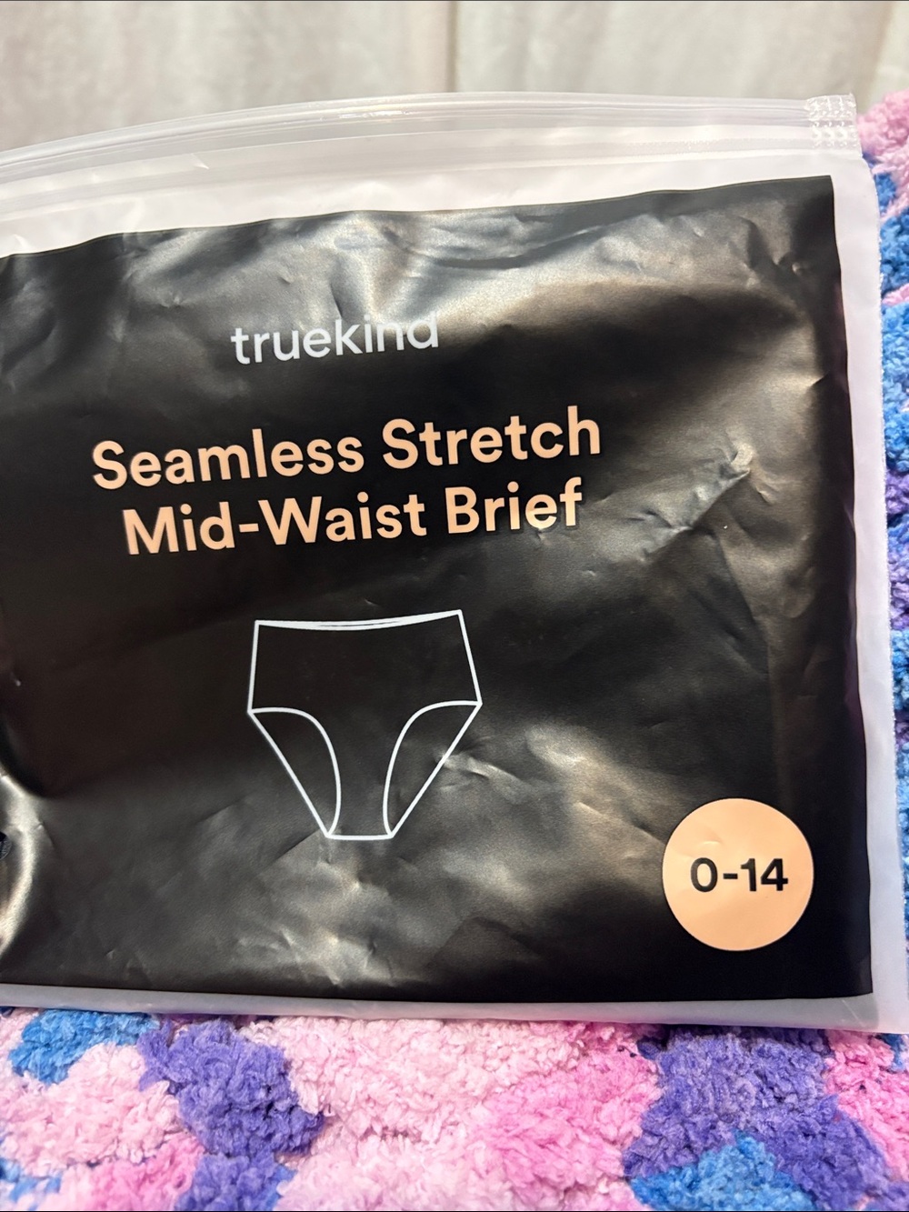 Shapermint Black Mid-Waist Seamless Briefs